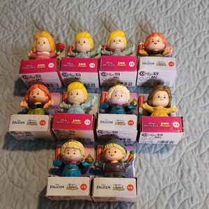 Little People Frozen And Disney Princess 10 Dolls